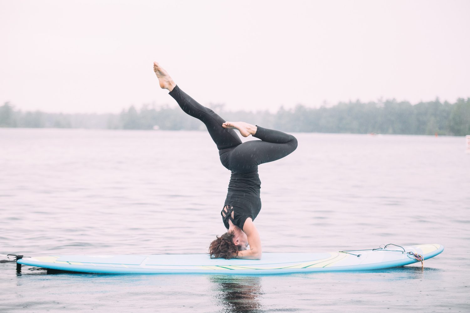 Ash and Jill, SUP Yoga corporate story frame 26: Corporate lifestyle photography for Ash and Jill on stand-up paddleboards, with yoga movement, instructor portraits and lake-based imagery for a wellness business.