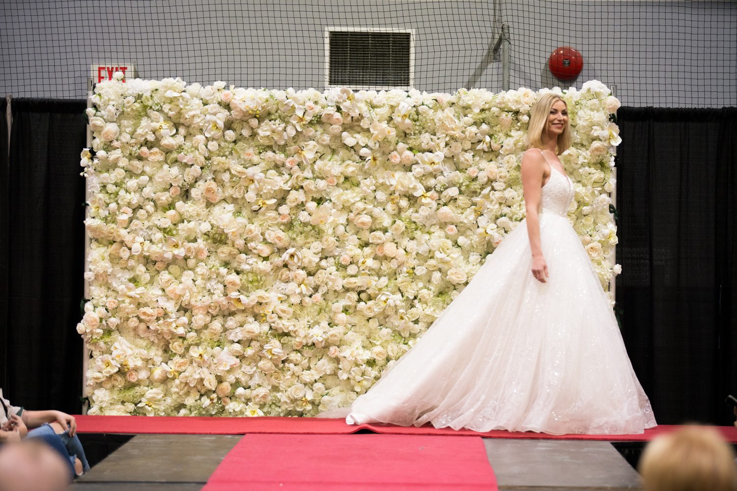 Diva Den at Kelowna Bridal Extravaganza corporate story frame 14: Runway and bridal beauty photography for Diva Den Day Spa at Kelowna Bridal Extravaganza, with women-focused looks from Sunny, Montana, Elena, Beth and Sky for Okanagan wedding and beauty brands..
