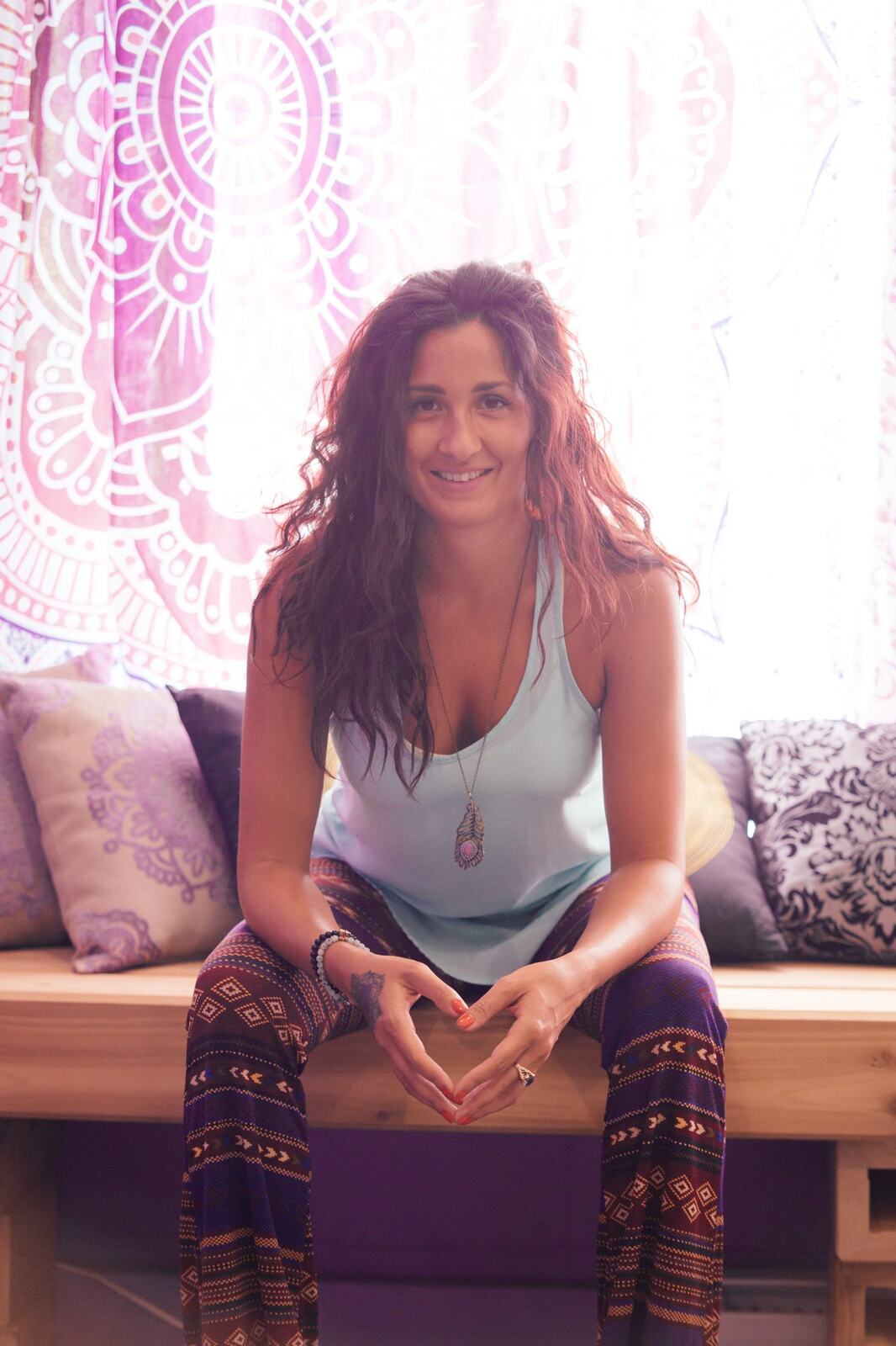 Lavender Lotus corporate story frame 37: Wellness brand photography for Lavender Lotus in Salmon Arm, BC, with interiors, product details, owner portraits, staff portraits and treatment-room atmosphere for a local wellness business..
