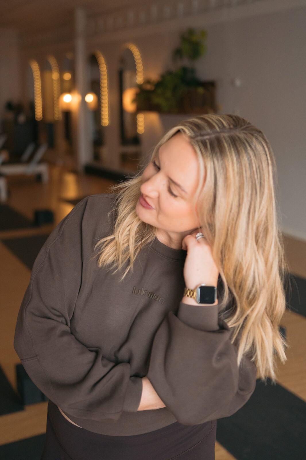 Summer Soul corporate story frame 12: Warm business portraits for Summer Soul in Peterborough, Ontario, with approachable headshots for a Pilates, yoga and community brand..